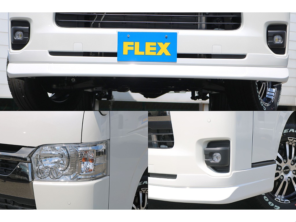 FLEXオリジナルフロントリップスポイラー