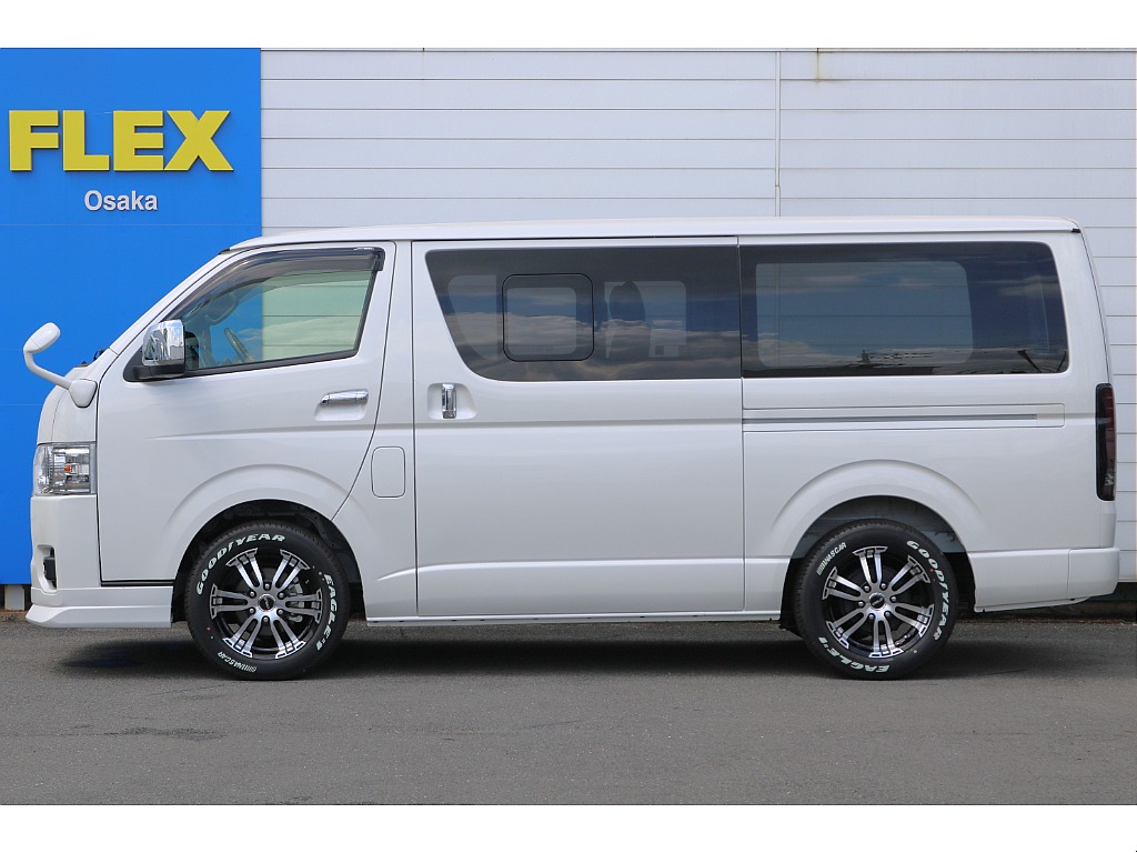 【厳選仕入】R7年式ハイエースバンS-GLダークプライムⅡディーゼル２WD！高年式低走行車両！