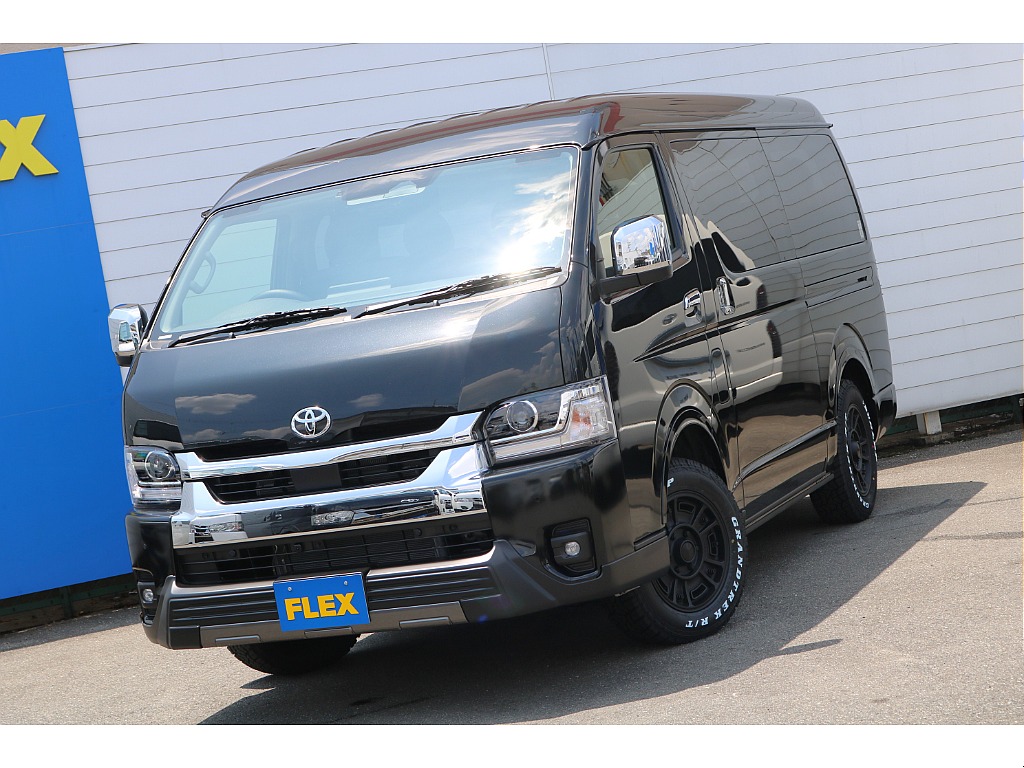 【新車/内装架装familiar by Knot Records】新型ハイエースワゴンGLガソリン４WD！