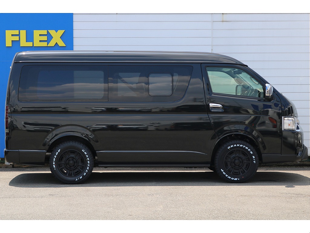 【新車/内装架装familiar by Knot Records】新型ハイエースワゴンGLガソリン４WD！
