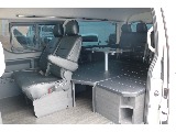 後部座席もシートカバー装備済み♪