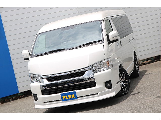 【厳選仕入】R7年式ハイエースワゴンGLガソリン２WD　内装架装ファミリア！前後ALPINE大画面モニター！