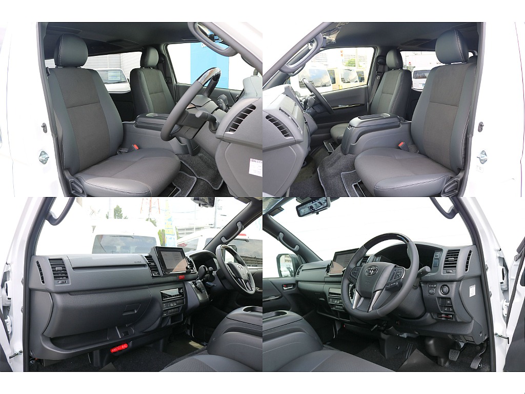 【新車/新型】9型ハイエースバンS-GLダークプライムⅡガソリン２WD