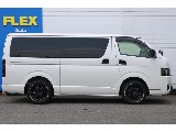 【厳選仕入】R4年式ハイエースバンスーパーGLダークプライムⅡガソリン２WD！アゲ系カスタム！