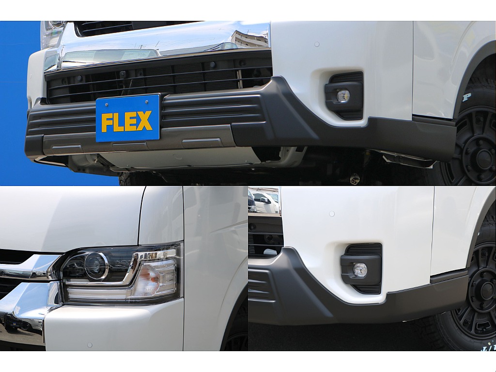 FLEX T-FORCEフロントスポイラー/Bi-beam LEDヘッドランプ