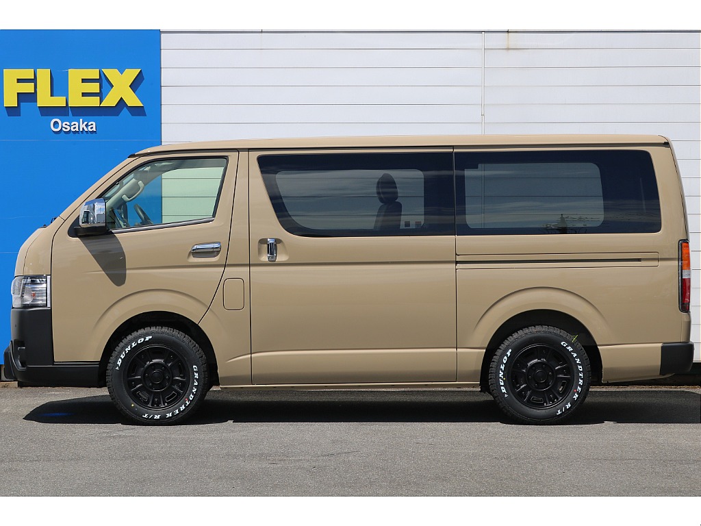 【新車/新型】ハイエースバンS-GLディーゼル２WD！オフロードカスタムで仕上げました！