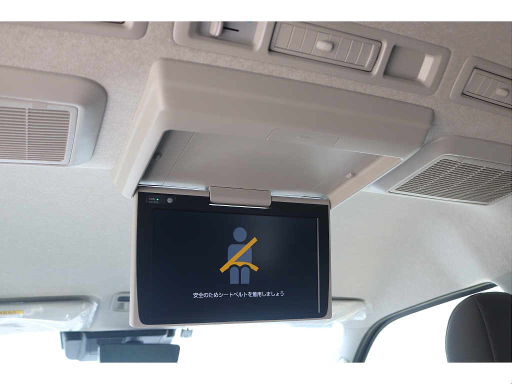 TOYOTA純正12.1インチフリップダウンモニター