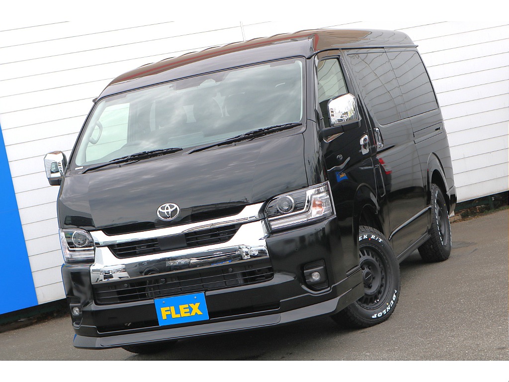 【新車/新型】ハイエースワゴンGLガソリン４WD！純正配列前向き10人乗り！