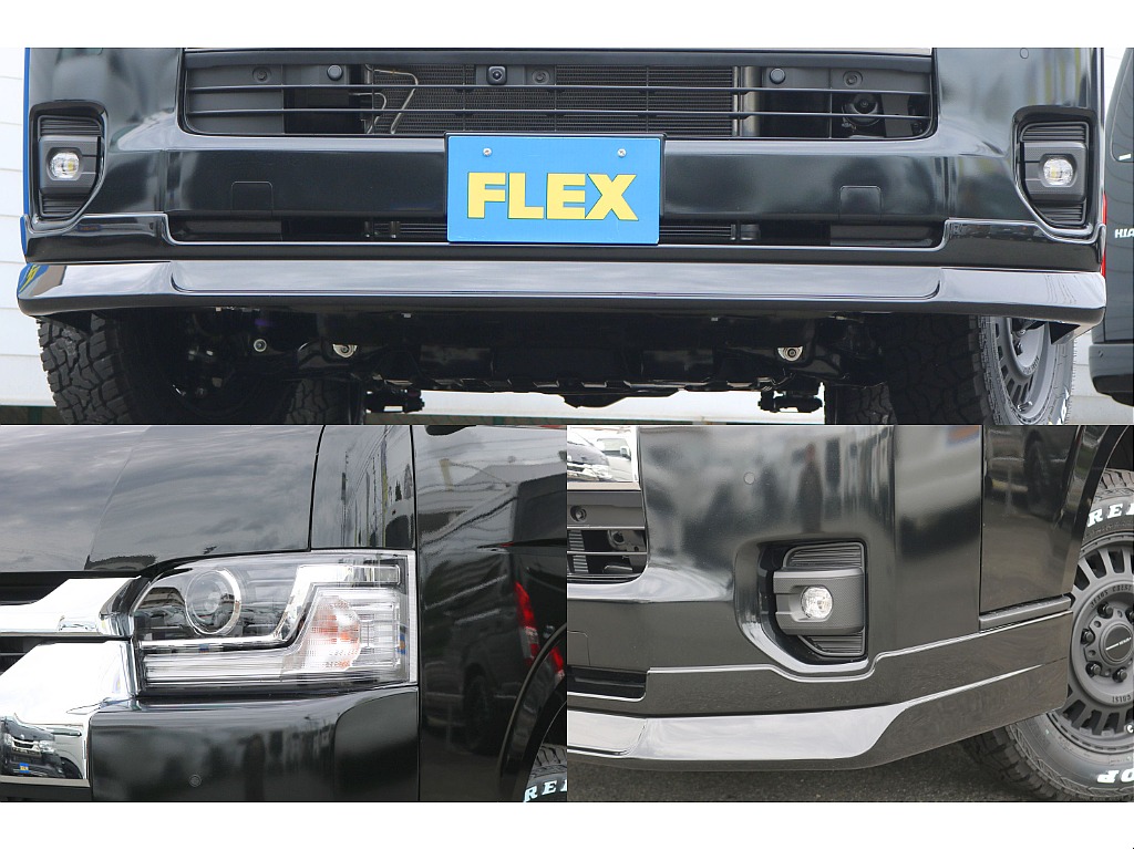 FLEXオリジナルフロントリップスポイラー