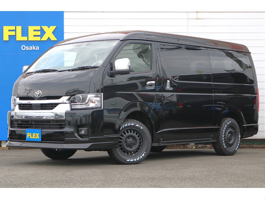 トヨタ&nbsp;ハイエース&nbsp;ワゴン2.7GLロング ミドルルーフ 4WD&nbsp;パーキングサポート&nbsp;大阪府