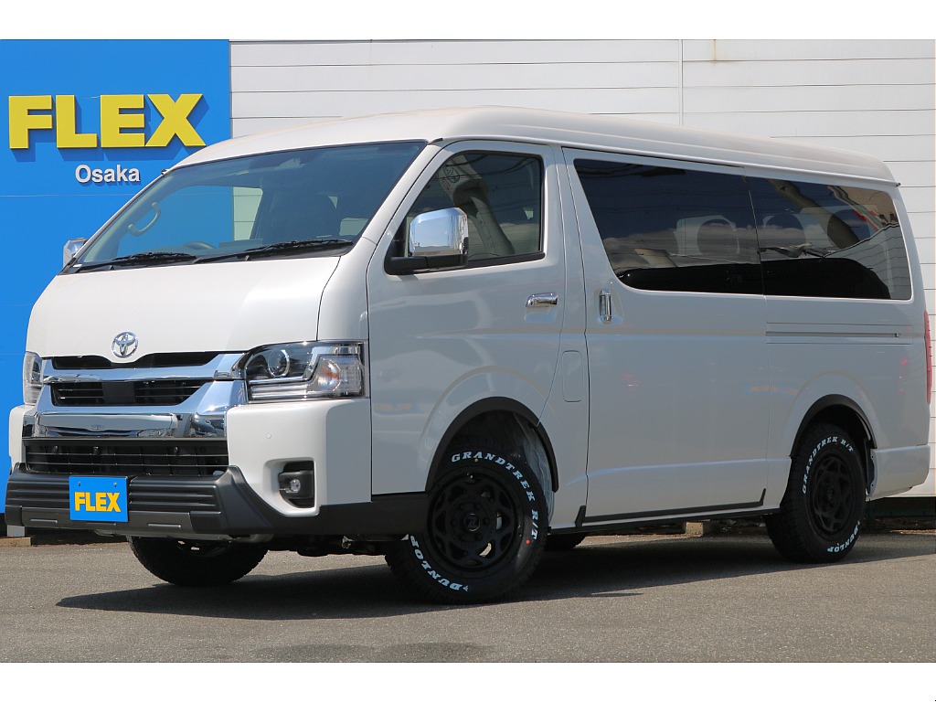 トヨタ&nbsp;ハイエース&nbsp;ワゴン2.7GLロング ミドルルーフ 4WD&nbsp;パーキングサポート&nbsp;大阪府
