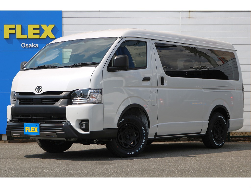 トヨタ&nbsp;ハイエース&nbsp;ワゴン2.7GLロング ミドルルーフ 4WD&nbsp;パーキングサポート&nbsp;大阪府