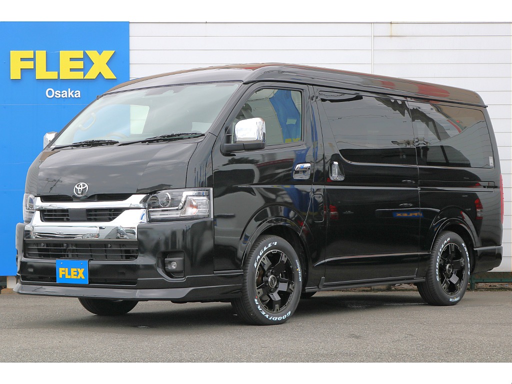 トヨタ&nbsp;ハイエース&nbsp;ワゴン2.7GLロング ミドルルーフ 4WD&nbsp;パーキングサポート シートレス&nbsp;大阪府