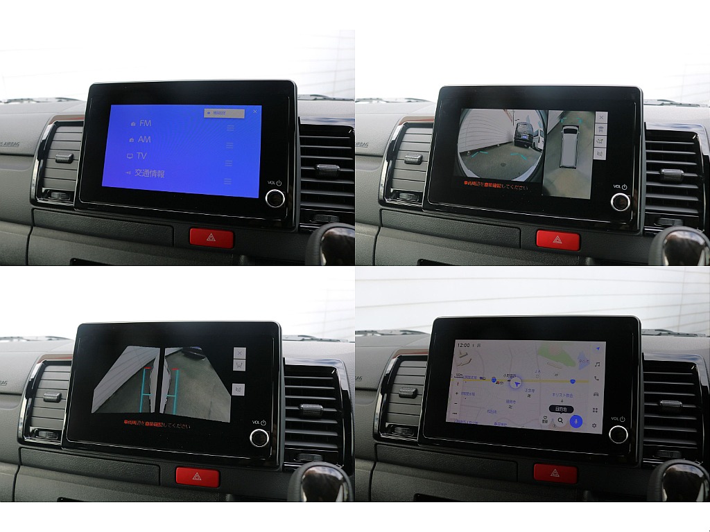 トヨタ&nbsp;ハイエースバン&nbsp;5D2.8DTスーパーGLダークプライムⅡロング&nbsp;パーキングサポート&nbsp;大阪府の詳細画像&nbsp;その3