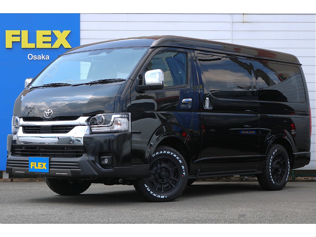 トヨタ&nbsp;ハイエース&nbsp;ワゴン2.7GLロング ミドルルーフ 4WD&nbsp;パーキングサポート&nbsp;大阪府