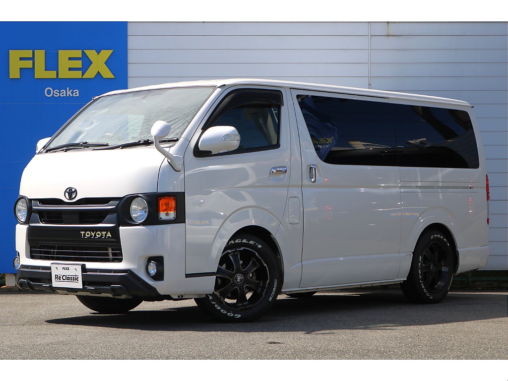 トヨタ&nbsp;ハイエースバン&nbsp;5D2.0スーパーGLダークプライム ロング&nbsp;&nbsp;大阪府