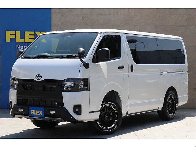 新車未登録車　ハイエースバンS-GL DP2 ディーゼル４WD 人気の各所ブラック施工＋アルパインナビ11インチ搭載車両ご入庫致しました♪【全国陸送ご納車可能】