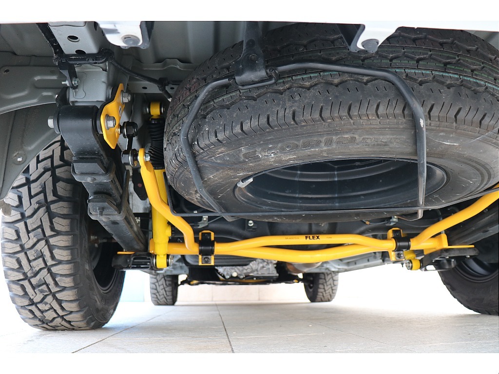 FLEX前後スタビライザー、ショックアブソーバー！