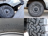 足元で黒々と鈍く光るのはDEAN製「COLORADO」ホイールと、BFGoodrichのKO2 T/A 235/85/16！ゴツゴツなのが良いんです…(*´ω｀)