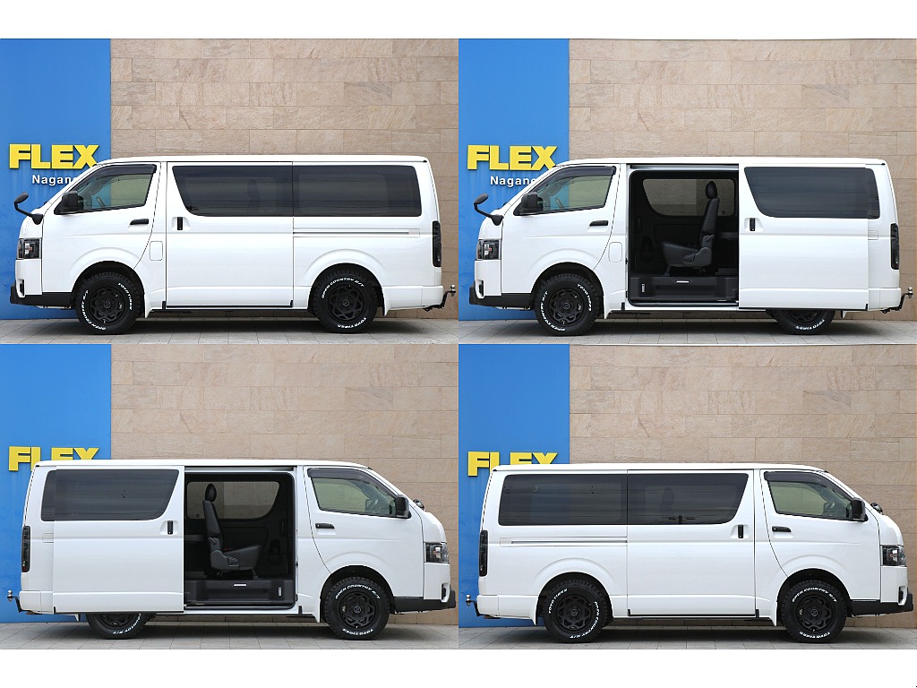両側パワースライドドア