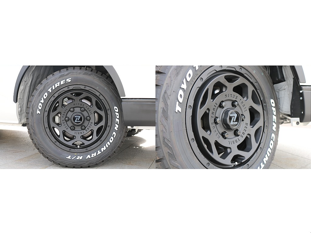 NEXUS TRAIL 16インチアルミホイール TOYOオープンカントリータイヤ