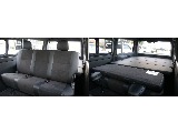 後席もハーフレザーシート 新品ベッドキットタイプ２装着