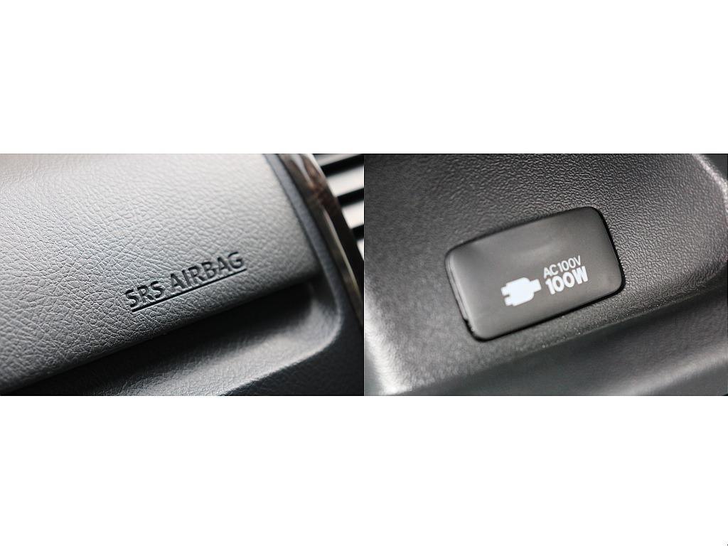 助手席側エアバッグ AC100V電源