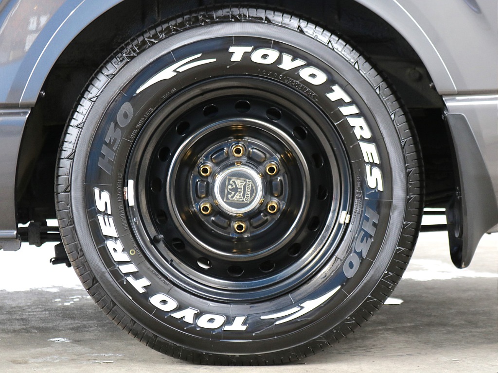 社外15インチアルミホイール・トーヨーH30タイヤ