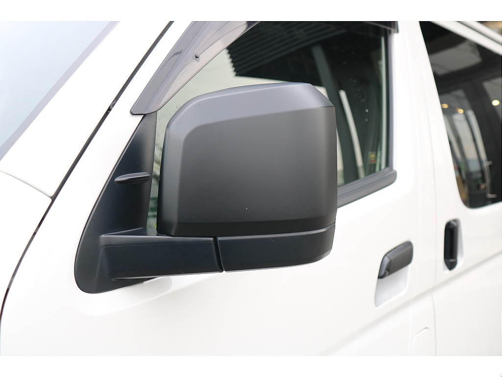 ドアミラーマッドブラック塗装！