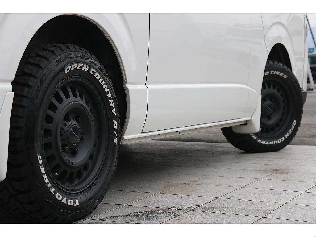 FLEX NC-1 16インチアルミ、TOYOオープンカントリータイヤRT！