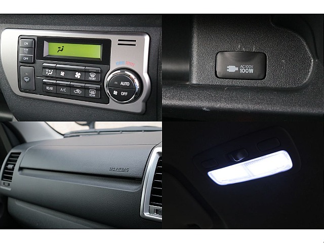 フロントオートエアコン、100V電源コンセント、助手席エアバック、LEDルームランプ！