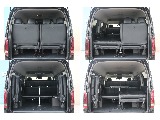 4列目シート展開 フローリング施工済ですので手入れも簡単です 大きな荷物も積むことが出来そうです