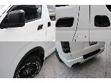 メッキ部マッドブラック塗装、FLEXオーバーフェンダー、ドアノブカバー、TRDリアバンパースポイラー!