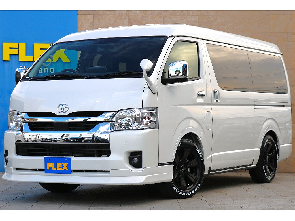 ハイエース長野店までお問合せお待ちしております！ 新車ワゴンGLガソリン4WD！大人数での移動にピッタリな1台！