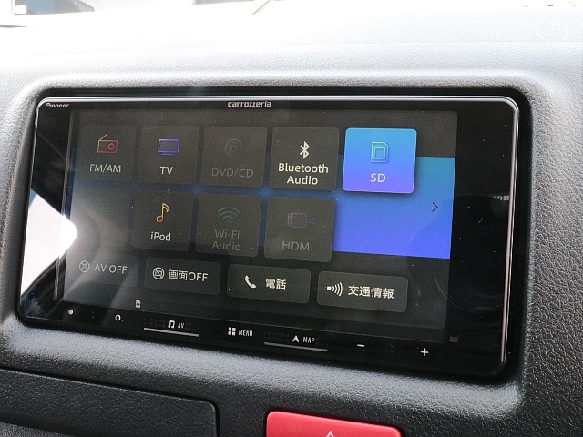 フルセグTV、CD、DVD付!