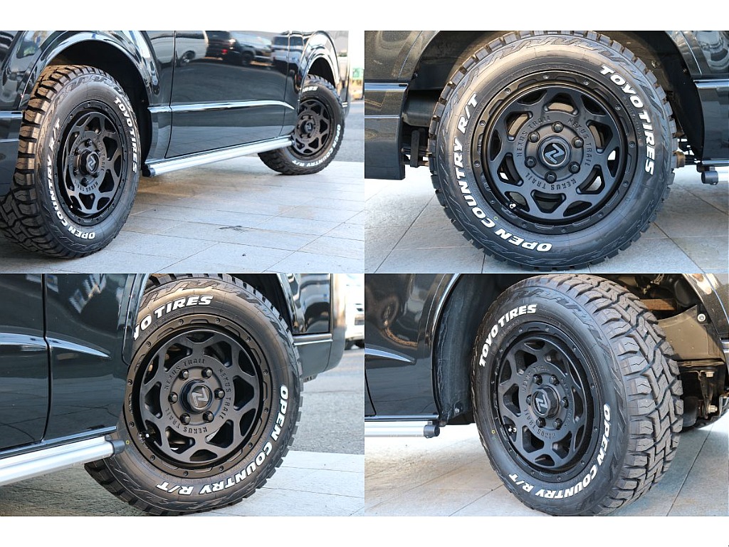 FLEX NT-1 16インチアルミ、TOYOオープンカントリータイヤ！