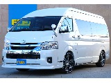 ハイエース長野店までお問合せお待ちしております！ 新車グランドキャビン4WD！高級感のあるキャプテンシート4脚搭載！ファインテックツアラー！