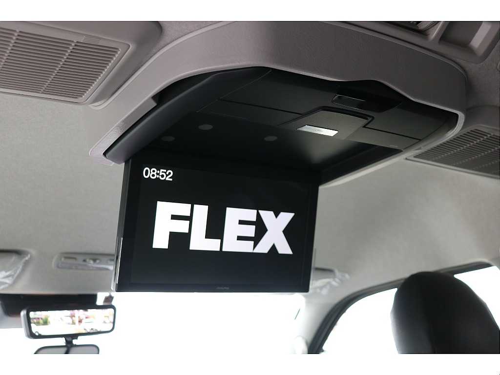 アルパイン12.8フリップダウンモニター！