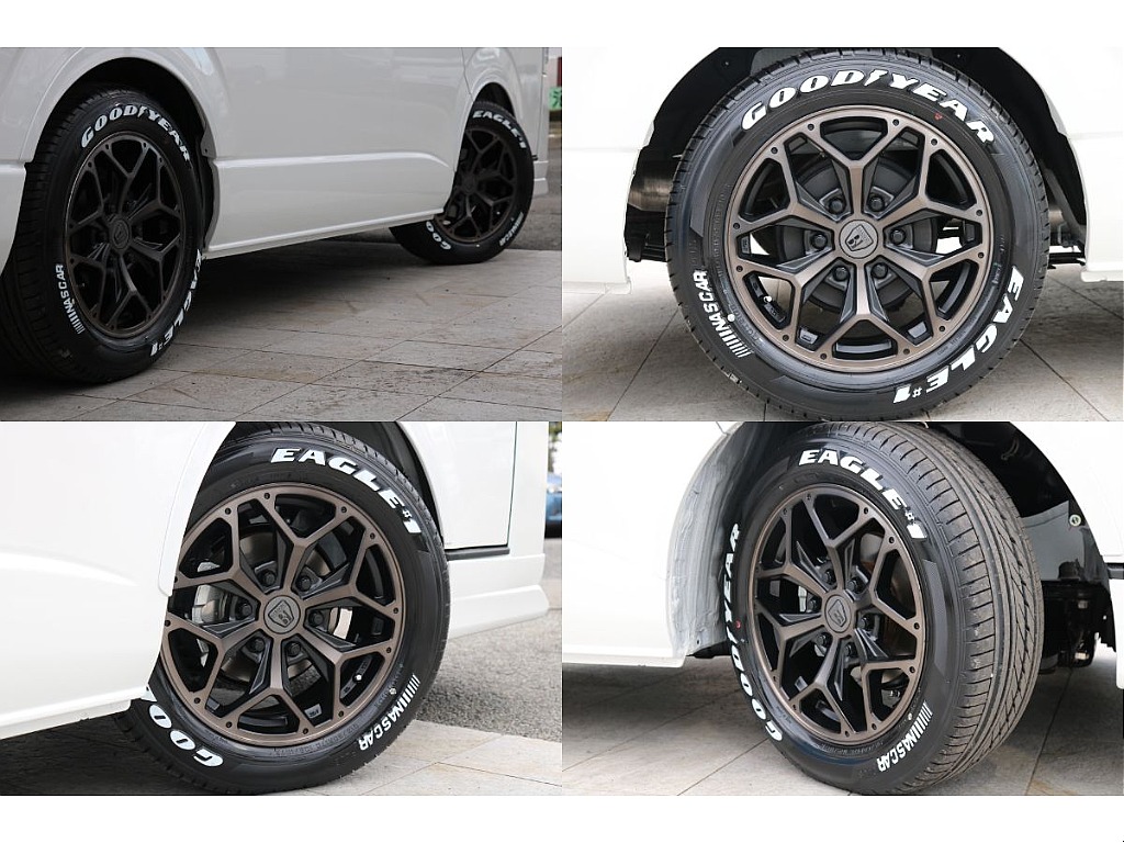 スタイリングHEX17インチアルミ、グッドイヤーナスカータイヤ！