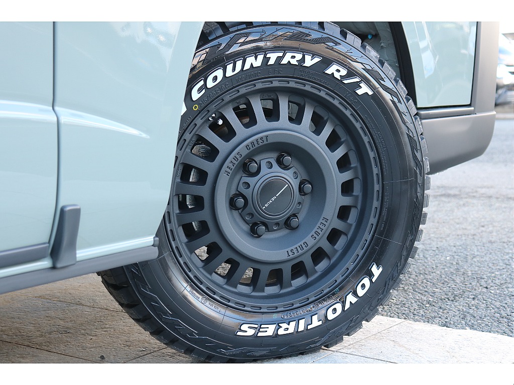 FLEX NC-1 16インチアルミ、TOYOオープンカントリータイヤ！