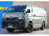 フレックス(株)ハイエース長野店までお問合せお待ちしております！登録済未使用車！ディーゼルターボ4WDアースカラーパッケージ！