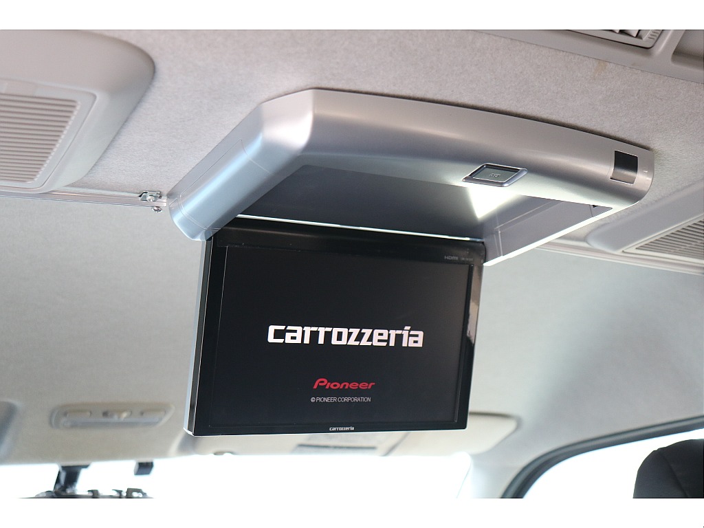 カロッツェリア10.2フリップダウンモニター！
