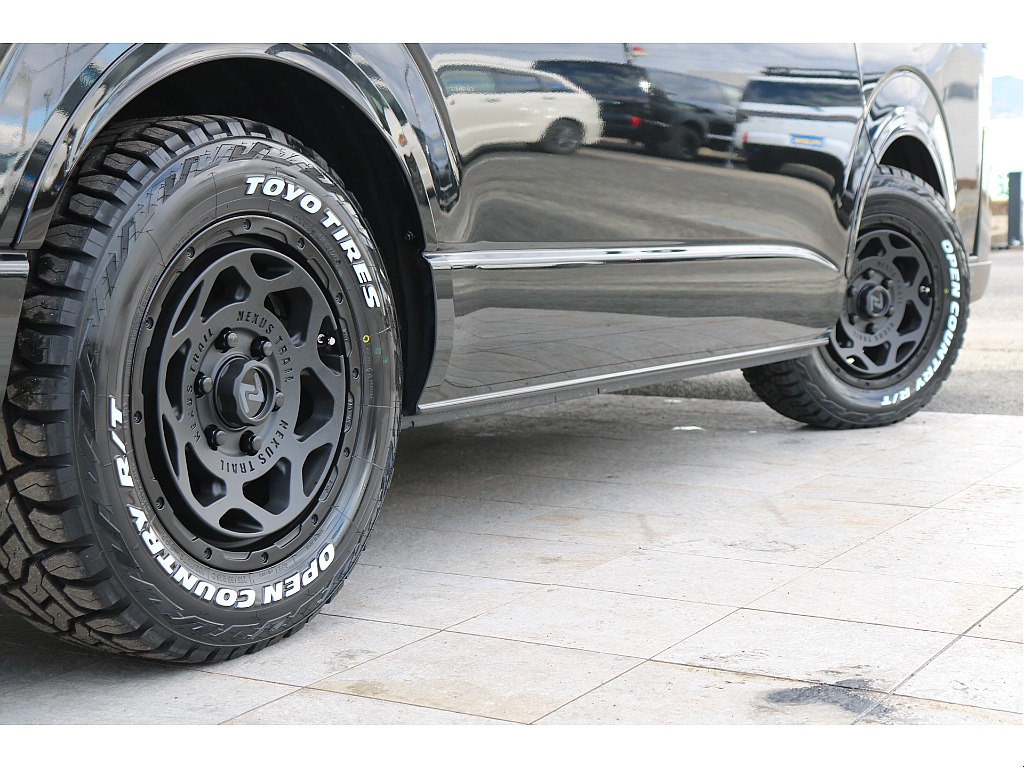 FLEX NT-1 16インチアルミ、TOYOオープンカントリータイヤ！