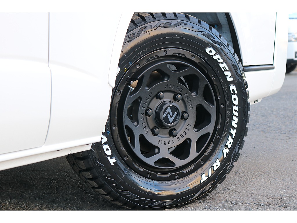 FLEX NT-1 16インチアルミ、TOYOオープンカントリータイヤRT！