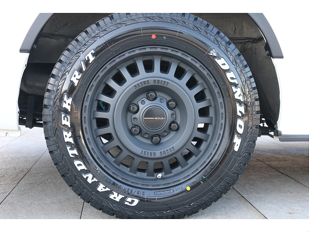 FLEX NC-1 16インチアルミ、ダンロップGRAND TREKタイヤ！