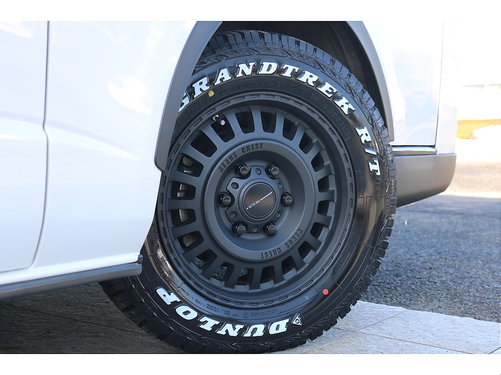 FLEX NC-1 16インチアルミ、ダンロップGRAND TREKタイヤ！