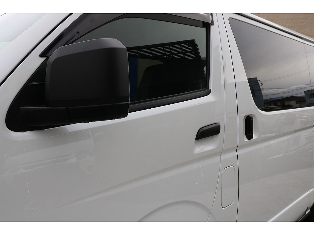 メッキ部マッドブラック塗装！