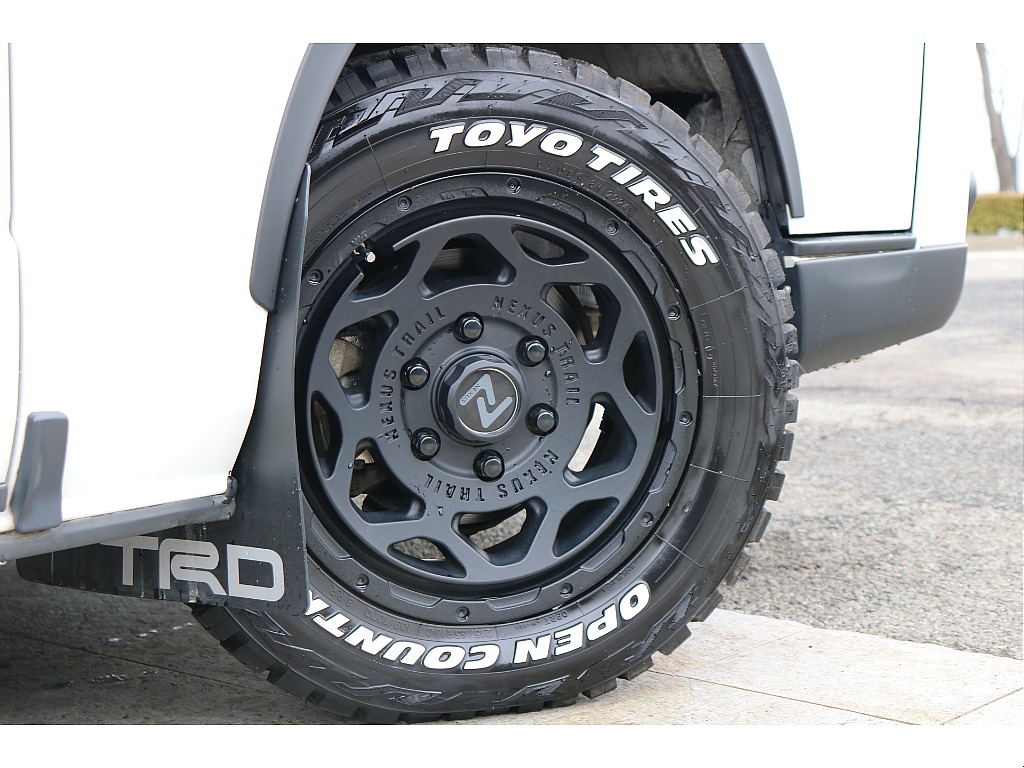 FLEX NT-1 16インチアルミ、TOYOオープンカントリータイヤRT！