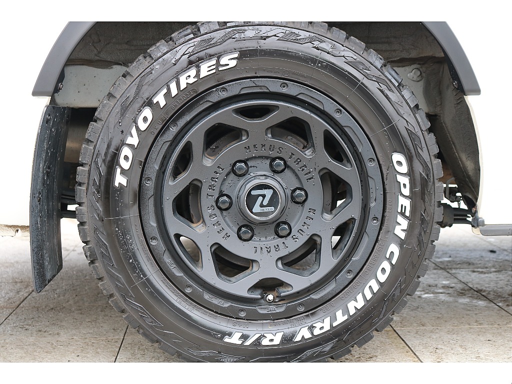 FLEX NT-1 16インチアルミ、TOYOオープンカントリータイヤRT！