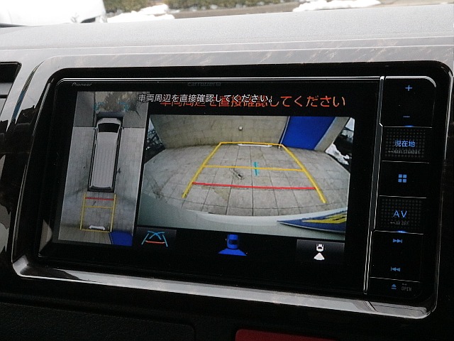 バックカメラ、パノラミックビューモニター！